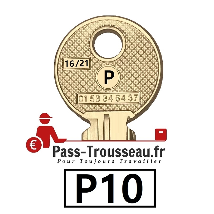 La clé P10 pass ptt 16sur21
